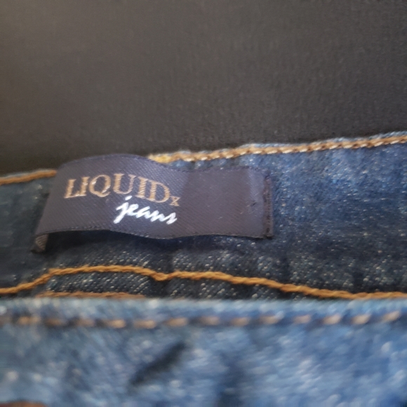 2 pairs of denim shorts, liquid and lucky brand - fits size 14 - Picture 6 of 16
